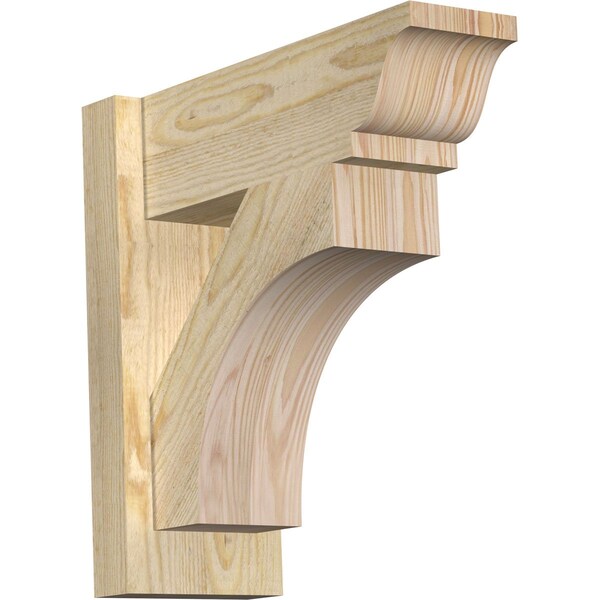 Ekena Millwork Westlake Rough Sawn Traditional Outlooker, Douglas Fir, 6"W x 16"D x 16"H OUT06X16X16WTL01RDF - main